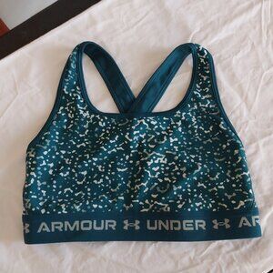 Like New Under Armour Crossback Sports Bra M
